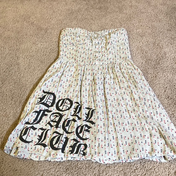1 of 1 strapless dress with POCKETS! - Picture 1 of 5